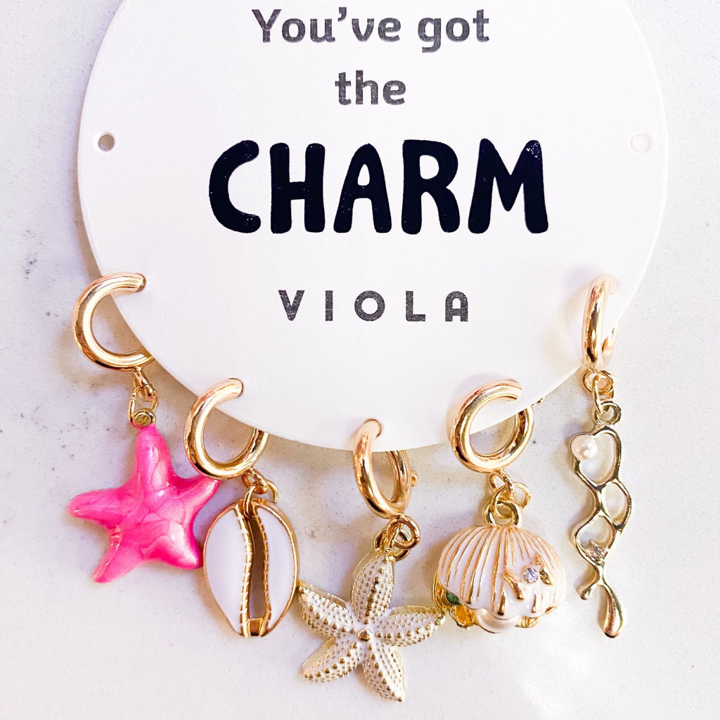 Beachy Babe Charms - MomQueenBoutique