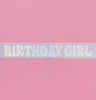 Birthday Girl Sash: Purple Birthday Girl Sash - MomQueenBoutique