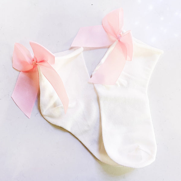 Bow Socks - MomQueenBoutique