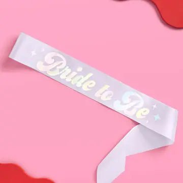 Bride To Be Sash: Bachelorette Party Girl Sash - MomQueenBoutique