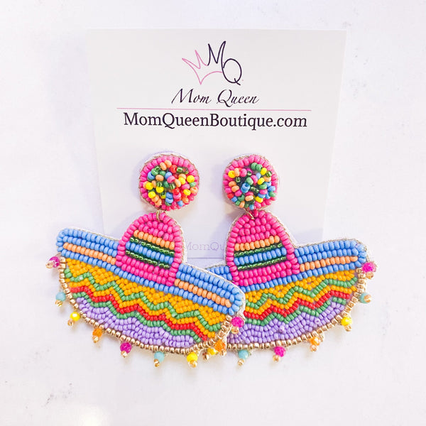 #CincoDeMayo Earrings - MomQueenBoutique