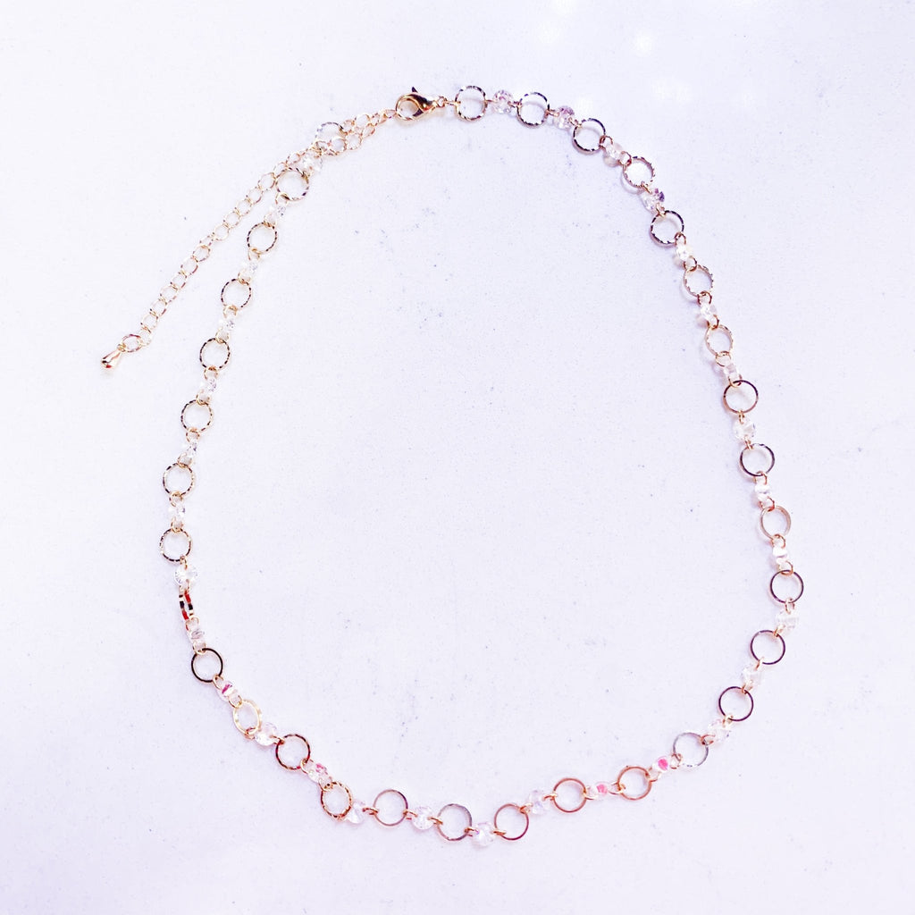 Circle of Diamonds Necklace - MomQueenBoutique