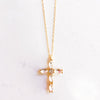 Crystal Cross Necklace - MomQueenBoutique