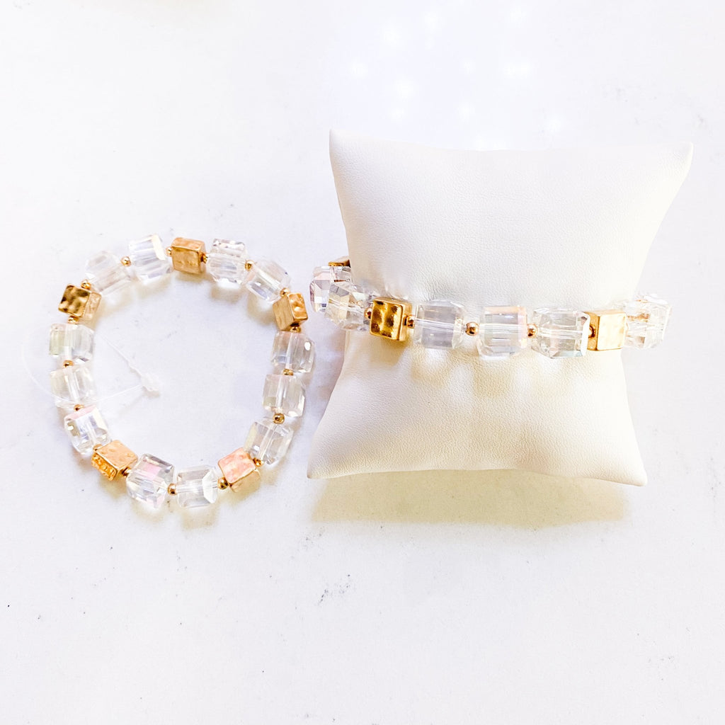 Crystal Gold Bracelet - MomQueenBoutique