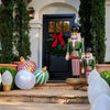 Deck The Halls With Balls: 30" Large Light - up Inflatable Christmas Holiday Balls - MomQueenBoutique