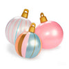 Deck The Halls With Balls: 30" Large Light - up Inflatable Christmas Holiday Balls - MomQueenBoutique