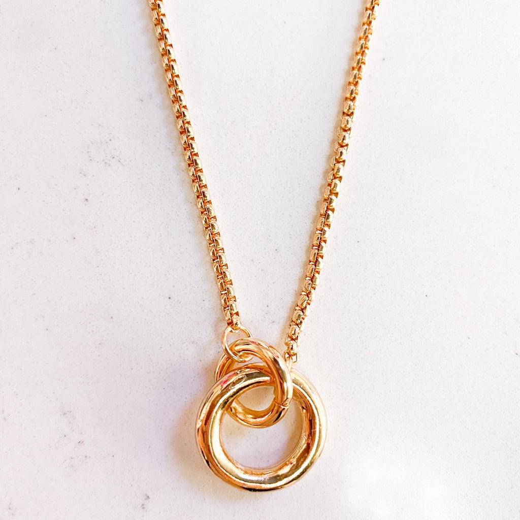 Double Charm Necklace - MomQueenBoutique