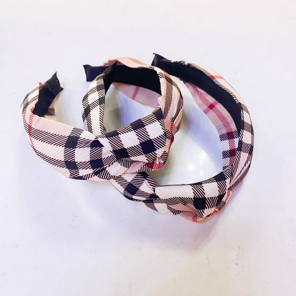 #FlannelHeadband - MomQueenBoutique