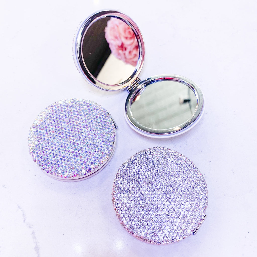 Glam Compact Mirrors - MomQueenBoutique