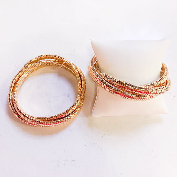 Gold Wrap Bracelets - MomQueenBoutique
