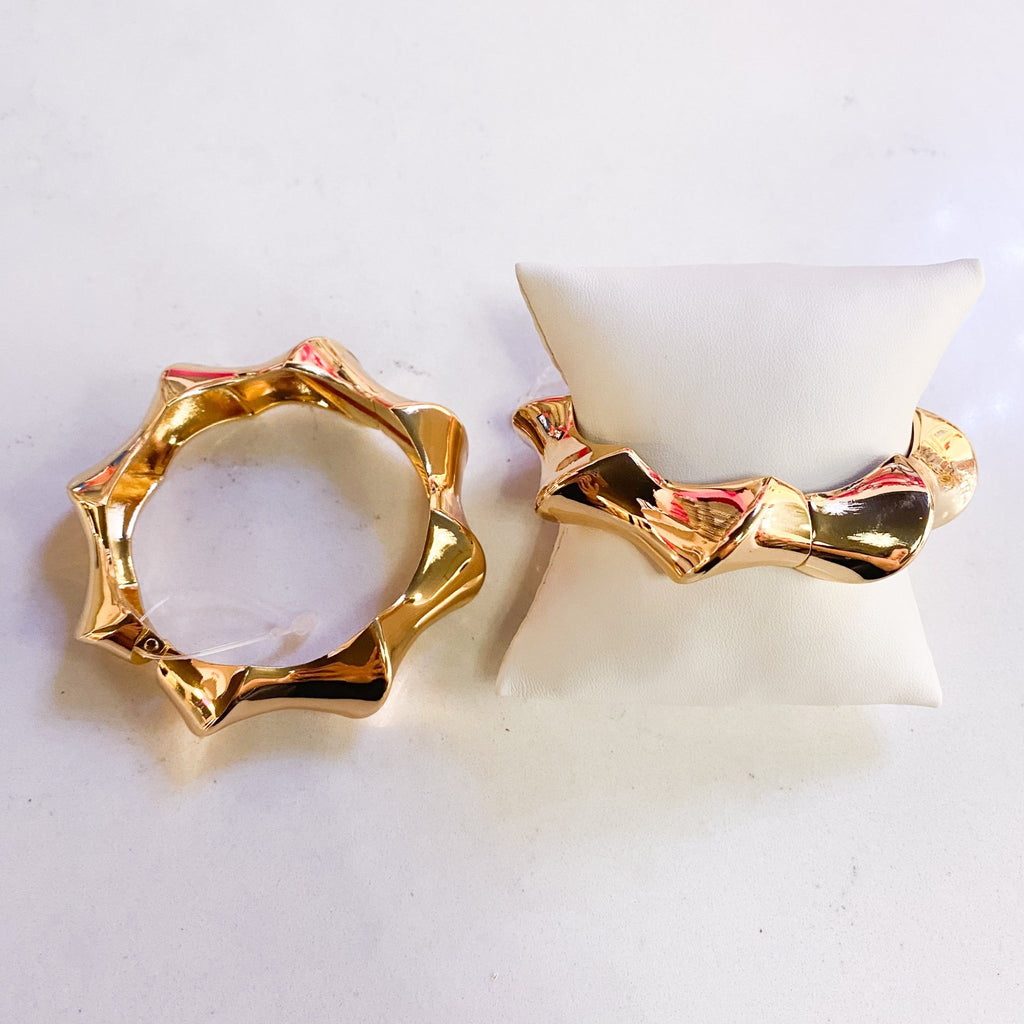 Golden Spike Bracelet - MomQueenBoutique