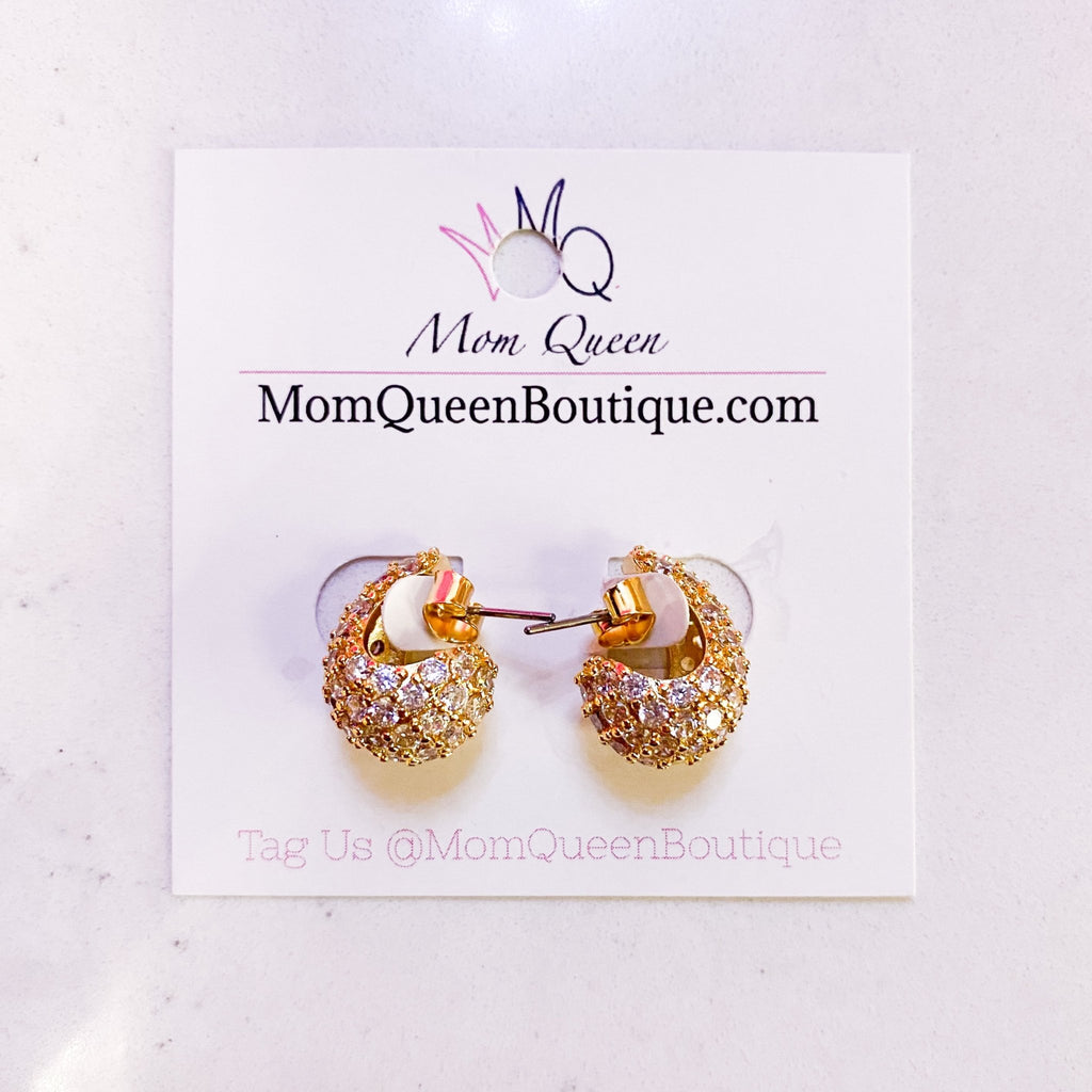 #GoldenGlam Earrings - MomQueenBoutique