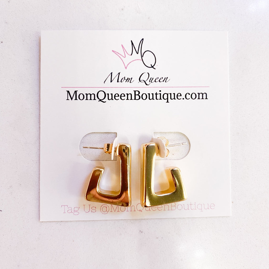 #GoldenTime Earrings - MomQueenBoutique