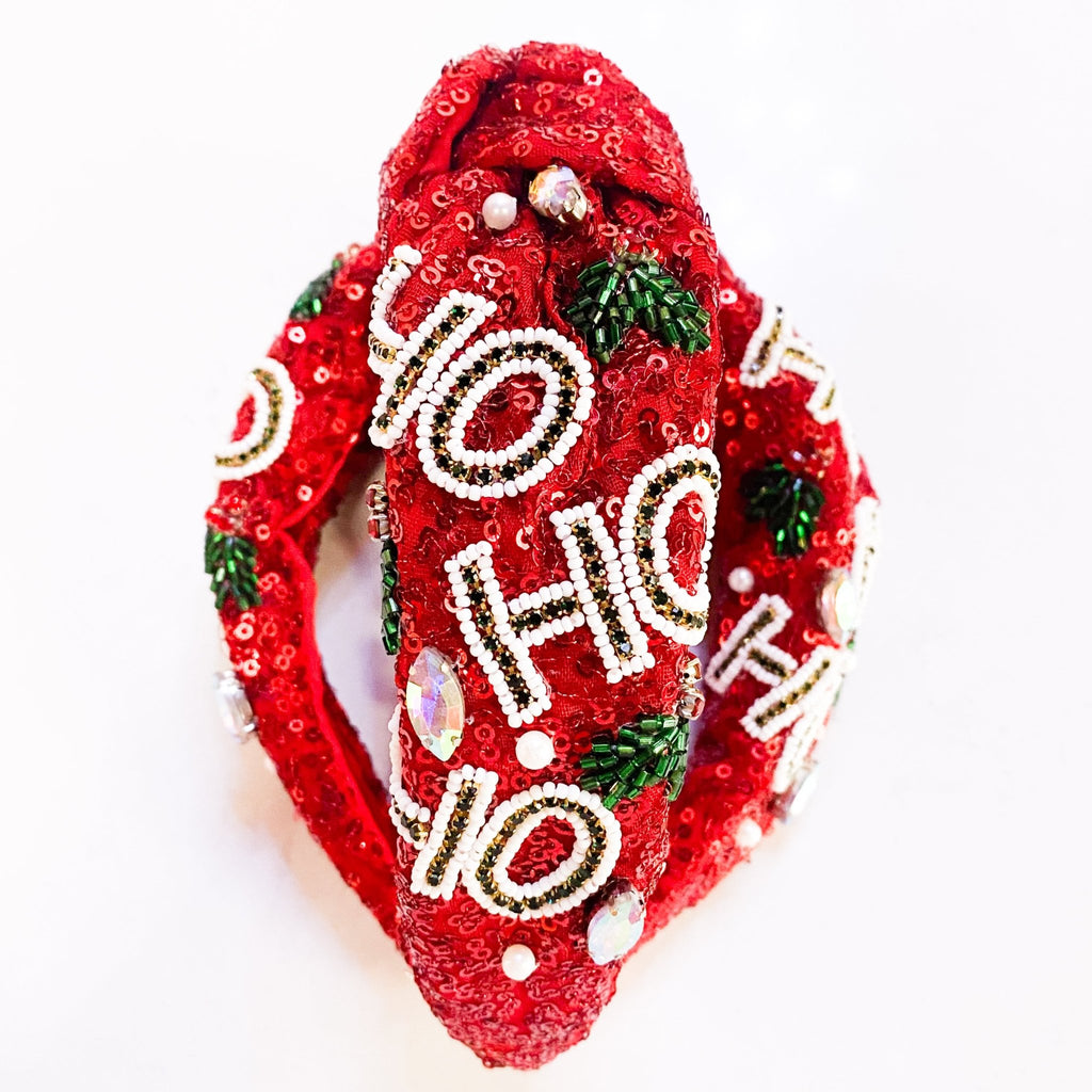 Ho Ho Ho Headband - MomQueenBoutique