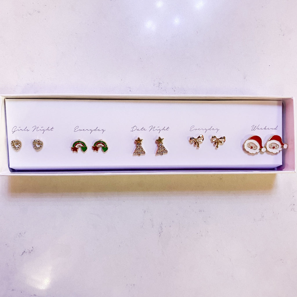 Holiday Earring Box - MomQueenBoutique