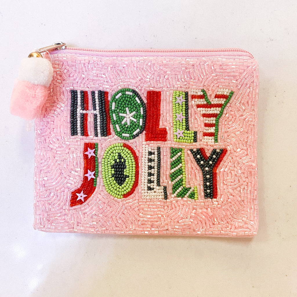 #HollyJolly Change Purse - MomQueenBoutique