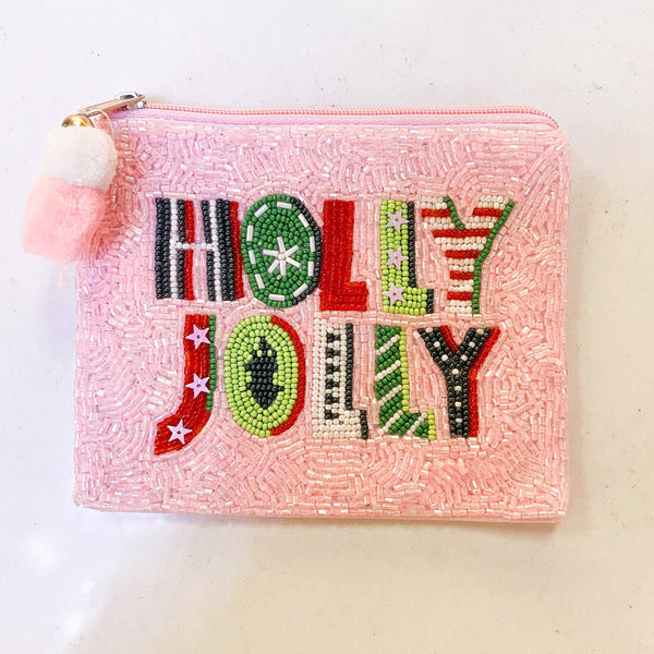 #HollyJolly Change Purse - MomQueenBoutique