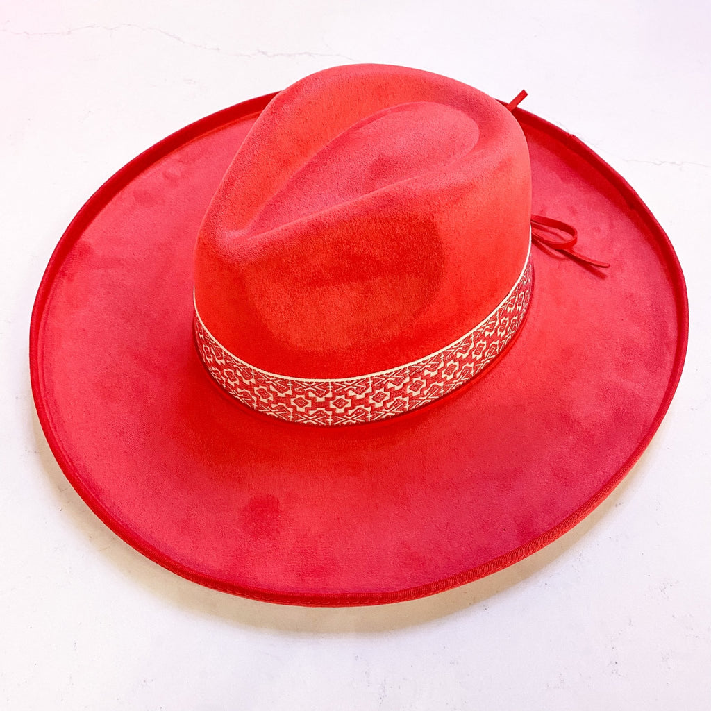 Lady in Red Hat - MomQueenBoutique