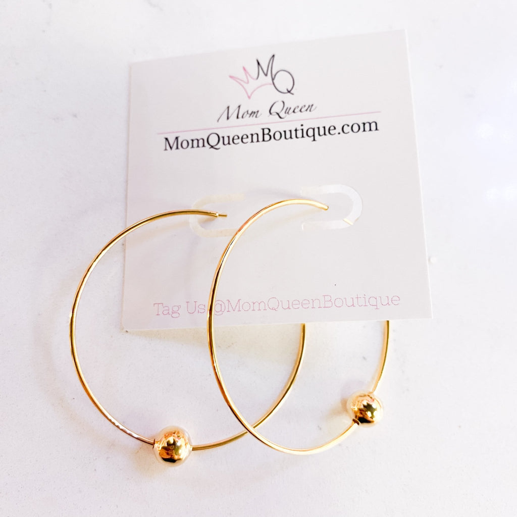 #LavishHoop Earring - MomQueenBoutique