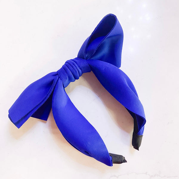 Royal Bow Headband - MomQueenBoutique