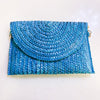 Sassy Summer Purse: Wicker Summer Convertible Clutch Purse - MomQueenBoutique