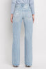 The Ainsley Jeans: Light Wash Wide Leg Jeans - MomQueenBoutique