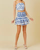 The Aubrey Set: Strapless Paisley Print Skirt Set - MomQueenBoutique