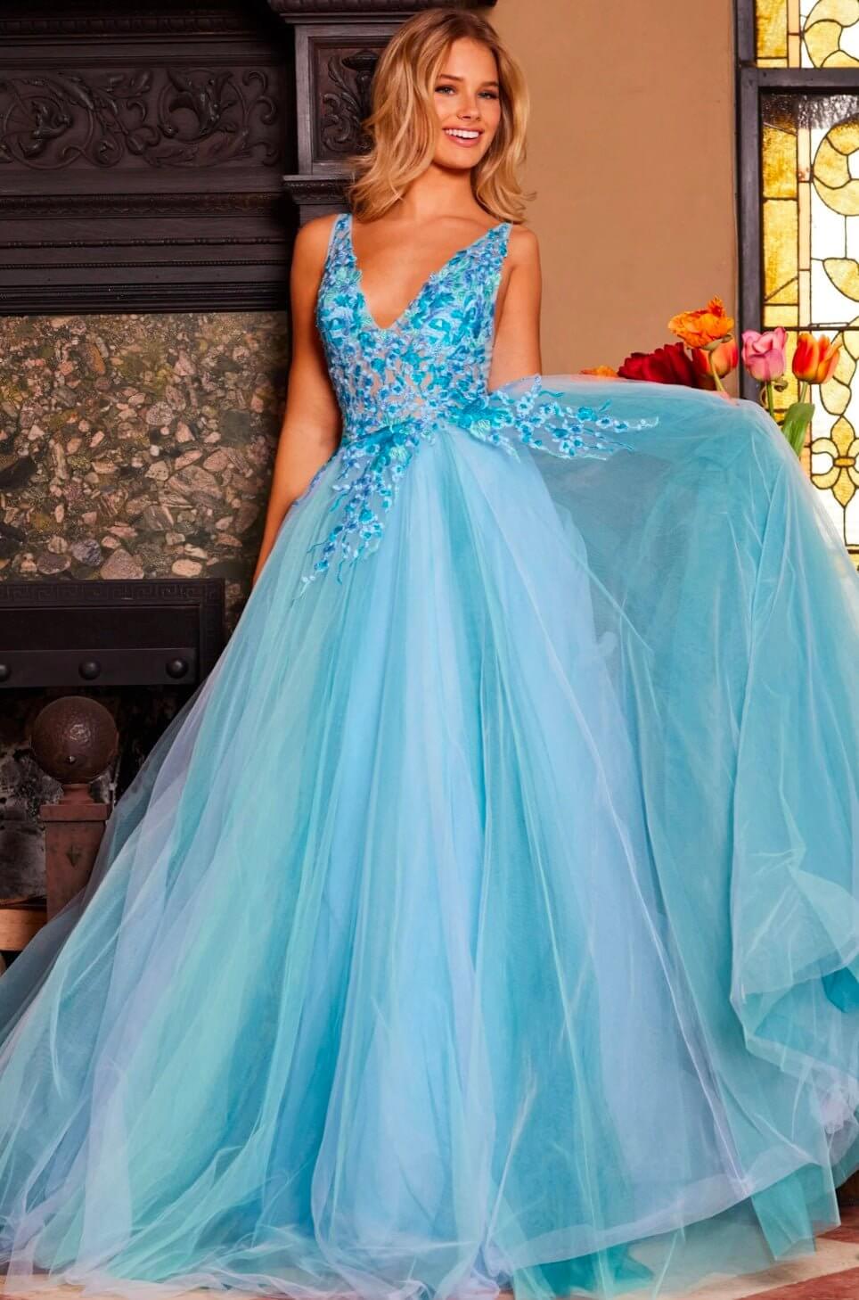 The Ava Gown: Long Formal Prom Dress - MomQueenBoutique