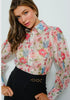 The Bloom Blouse: Floral Print Blouse - MomQueenBoutique