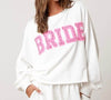 The Bride Sweatshirt: Sequins & Towel Embroidered Bride Sweatshirt - MomQueenBoutique