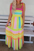 The Brighton Dress: Colorful Maxi Dress - MomQueenBoutique