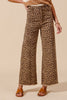 The Charlie Pants: Leopard Animal Denim Pants - MomQueenBoutique