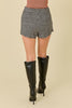 The Cindy Skort: Houndstooth Tweed Skort - MomQueenBoutique