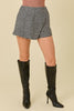 The Cindy Skort: Houndstooth Tweed Skort - MomQueenBoutique