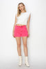 The Dani Shorts: Pink Denim Shorts - MomQueenBoutique