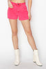 The Dani Shorts: Pink Denim Shorts - MomQueenBoutique