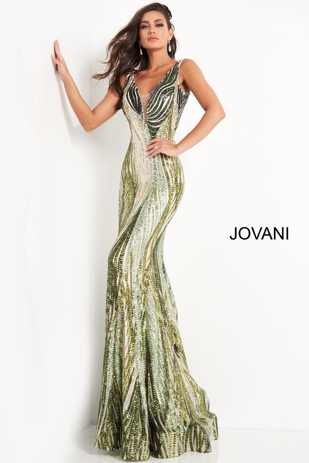 The Dior Gown: Long Formal Prom Dress Jovani 05103 - MomQueenBoutique