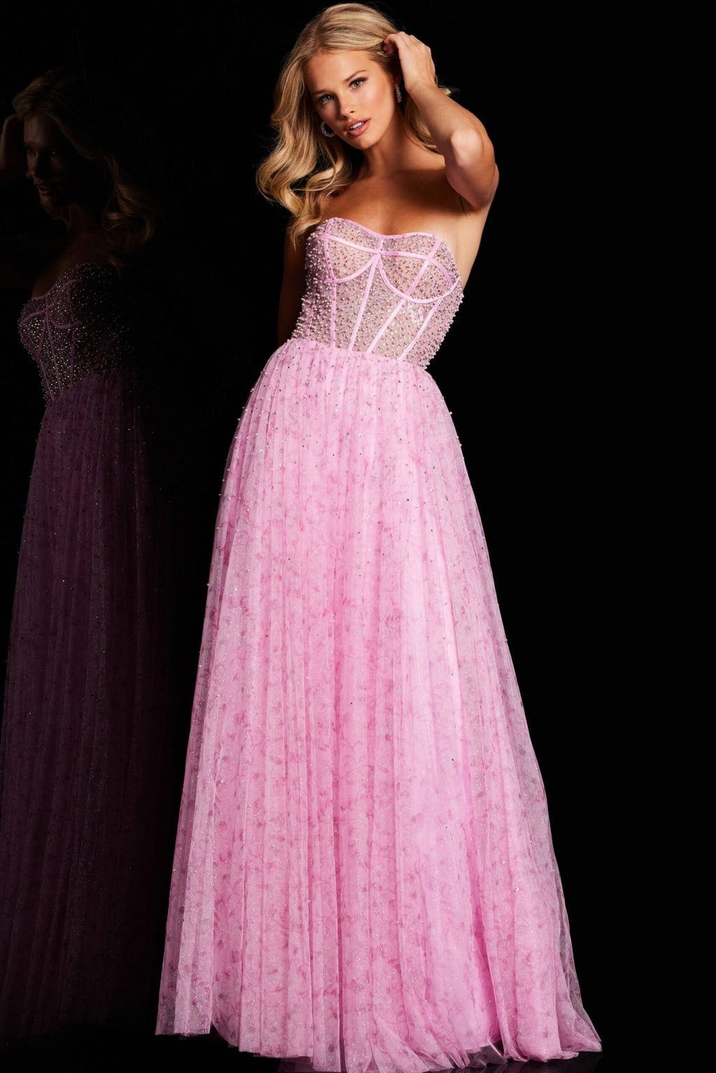 The Emory Gown: Long Formal Prom Dress Jovani 36477 - MomQueenBoutique