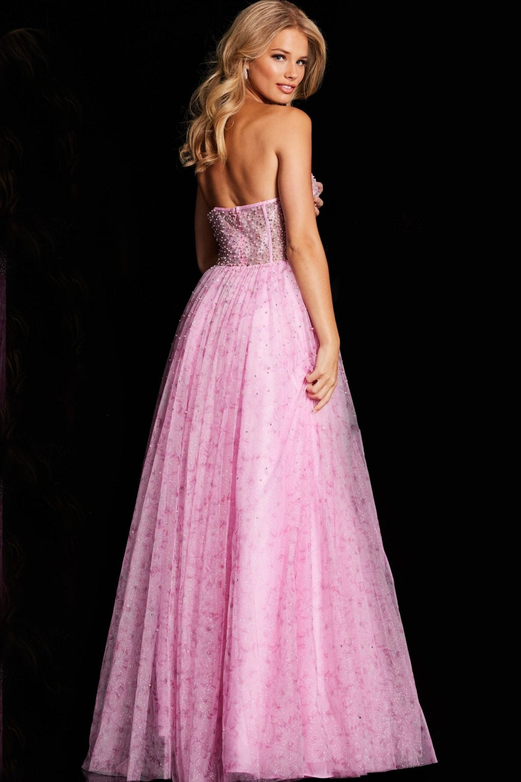The Emory Gown: Long Formal Prom Dress Jovani 36477 - MomQueenBoutique
