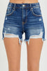 The Hadlee Shorts: Distressed Denim Shorts - MomQueenBoutique