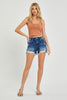 The Hadlee Shorts: Distressed Denim Shorts - MomQueenBoutique