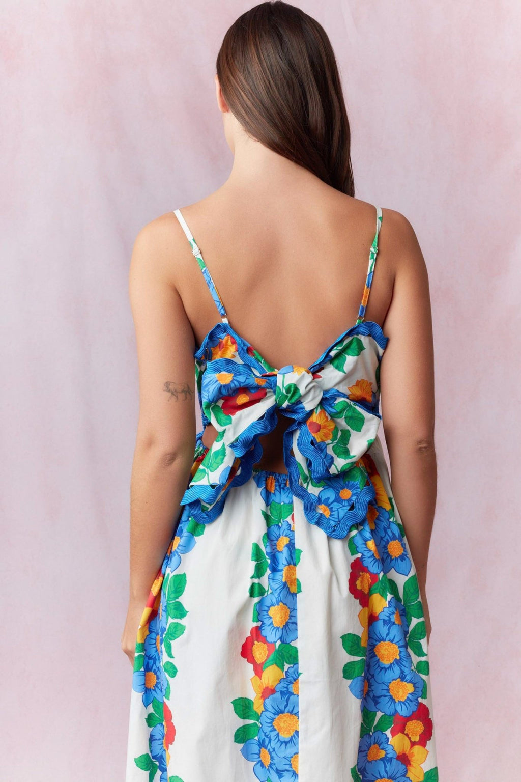 hadley maxi dress The Hadley: Floral Cut Out Maxi Dress– MomQueenBoutique