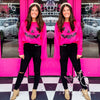 The Jack - O - Lady Baby Sweatshirt: Pink Pumpkin Sweatshirt - MomQueenBoutique