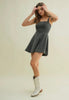 The Jemma Dress: Denim Bow Strap Dress - MomQueenBoutique