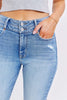 The Jocelyn Jeans - High Rise Distressed Skinny Jeans - MomQueenBoutique