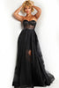 The Karina Gown: Long Formal Prom Dress Jovani 37646 - MomQueenBoutique