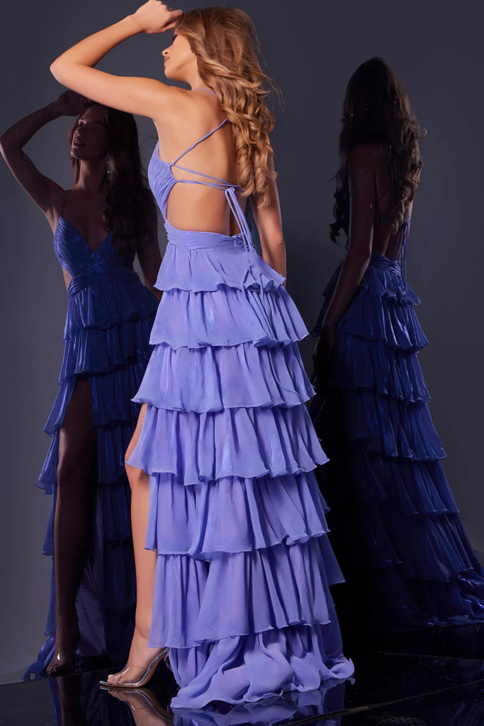 The Katherine Gown: Long Formal Prom Dress Jovani 38285 - MomQueenBoutique