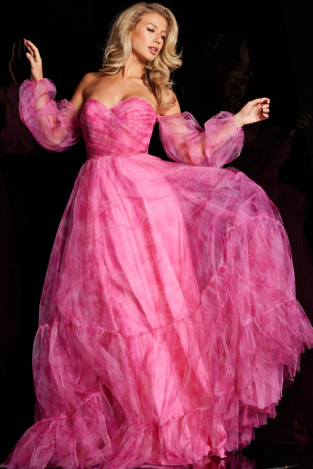 The Kay Gown: Long Formal Prom Dress Jovani 38605 - MomQueenBoutique