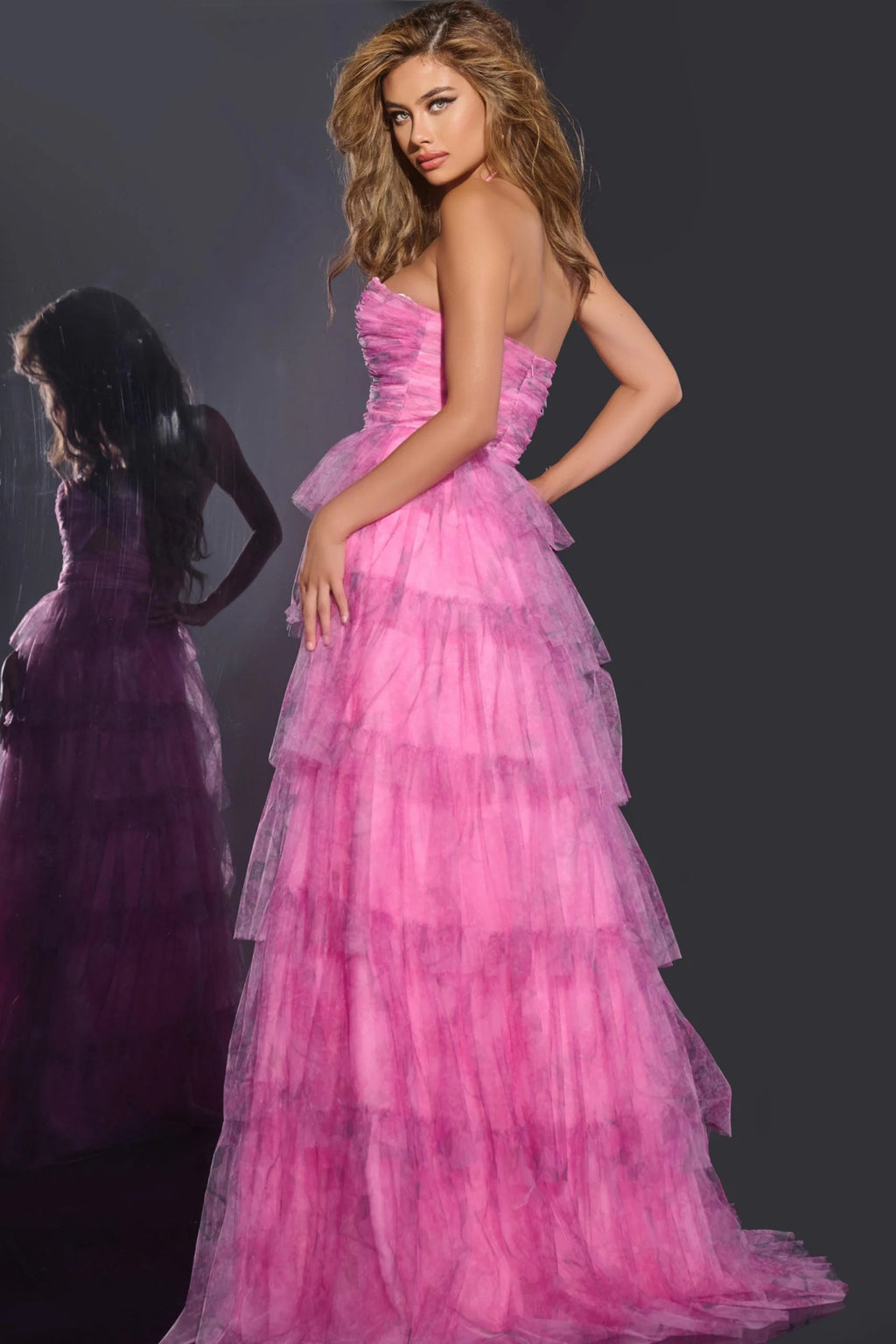 The Kelly Gown: Long Formal Prom Dress Jovani 43170 - MomQueenBoutique