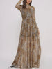 The Laressa Maxi: Cheetah Leopard Print Mesh Long Maxi Duster Dress - MomQueenBoutique